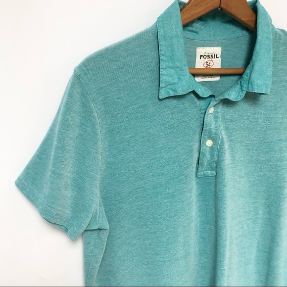 Fossil Polo Shirt Sz L - Picture 3 of 9